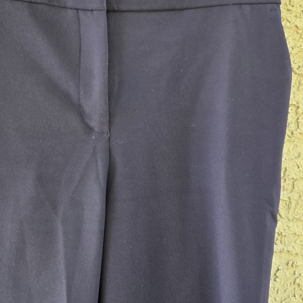 Rachel Zoe Navy Straight-Leg Women’s Dress Pants - Picture 3 of 7